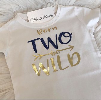 T-shirt Born two be wild