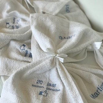 Bedrijfsgeschenk: Handdoekjes 