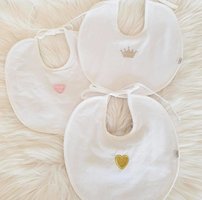 Slabbetje met opdruk 