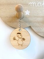 Sleutelhanger - Mijn Kleine Picasso