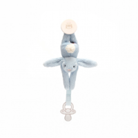 Jellycat - Konijntje-Tutjeshouder - Blauw